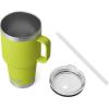 imageYETI Rambler 35 oz Straw Mug Vacuum Insulated Stainless Steel Moon DustChartreuse