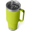 imageYETI Rambler 35 oz Straw Mug Vacuum Insulated Stainless Steel Moon DustChartreuse