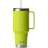 imageYETI Rambler 35 oz Straw Mug Vacuum Insulated Stainless Steel Moon DustChartreuse