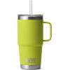 imageYETI Rambler 35 oz Straw Mug Vacuum Insulated Stainless Steel Moon DustChartreuse