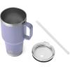 imageYETI Rambler 35 oz Straw Mug Vacuum Insulated Stainless Steel Moon DustCosmic Lilac