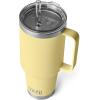imageYETI Rambler 35 oz Straw Mug Vacuum Insulated Stainless Steel Moon DustDaybreak Yellow