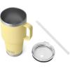 imageYETI Rambler 35 oz Straw Mug Vacuum Insulated Stainless Steel Moon DustDaybreak Yellow