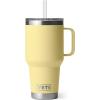 imageYETI Rambler 35 oz Straw Mug Vacuum Insulated Stainless Steel Moon DustDaybreak Yellow