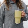 imageYETI Rambler 35 oz Straw Mug Vacuum Insulated Stainless Steel Moon DustDaybreak Yellow