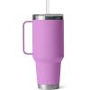 imageYETI Rambler 35 oz Straw Mug Vacuum Insulated Stainless Steel Moon DustDesert Bloom