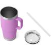 imageYETI Rambler 35 oz Straw Mug Vacuum Insulated Stainless Steel Moon DustDesert Bloom