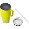 imageYETI Rambler 35 oz Straw Mug Vacuum Insulated Stainless Steel Moon DustFirefly Yellow