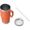 imageYETI Rambler 35 oz Straw Mug Vacuum Insulated Stainless Steel Moon DustHigh Desert Clay