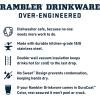 imageYETI Rambler 35 oz Straw Mug Vacuum Insulated Stainless Steel Moon DustHigh Desert Clay