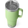 imageYETI Rambler 35 oz Straw Mug Vacuum Insulated Stainless Steel Moon DustKey Lime