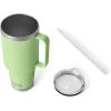 imageYETI Rambler 35 oz Straw Mug Vacuum Insulated Stainless Steel Moon DustKey Lime