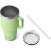 imageYETI Rambler 35 oz Straw Mug Vacuum Insulated Stainless Steel Moon DustKey Lime