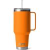 imageYETI Rambler 35 oz Straw Mug Vacuum Insulated Stainless Steel Moon DustKing Crab