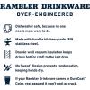 imageYETI Rambler 35 oz Straw Mug Vacuum Insulated Stainless Steel Moon DustMoon Dust  Textured