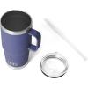 imageYETI Rambler 35 oz Straw Mug Vacuum Insulated Stainless Steel Moon DustMoon Dust  Textured