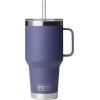 imageYETI Rambler 35 oz Straw Mug Vacuum Insulated Stainless Steel Moon DustMoon Dust  Textured