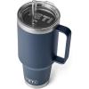 imageYETI Rambler 35 oz Straw Mug Vacuum Insulated Stainless Steel Moon DustNavy
