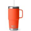 imageYETI Rambler 35 oz Straw Mug Vacuum Insulated Stainless Steel Moon DustPapaya