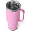 imageYETI Rambler 35 oz Straw Mug Vacuum Insulated Stainless Steel Moon DustPower Pink