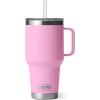 imageYETI Rambler 35 oz Straw Mug Vacuum Insulated Stainless Steel Moon DustPower Pink
