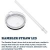 imageYETI Rambler 35 oz Straw Mug Vacuum Insulated Stainless Steel Moon DustPower Pink