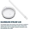 imageYETI Rambler 35 oz Straw Mug Vacuum Insulated Stainless Steel Moon DustRescue Red