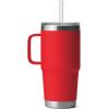 imageYETI Rambler 35 oz Straw Mug Vacuum Insulated Stainless Steel Moon DustRescue Red