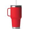 imageYETI Rambler 35 oz Straw Mug Vacuum Insulated Stainless Steel Moon DustRescue Red
