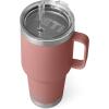 imageYETI Rambler 35 oz Straw Mug Vacuum Insulated Stainless Steel Moon DustSandstone Pink