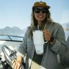 imageYETI Rambler 35 oz Straw Mug Vacuum Insulated Stainless Steel Moon DustSandstone Pink