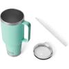 imageYETI Rambler 35 oz Straw Mug Vacuum Insulated Stainless Steel Moon DustSeafoam