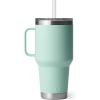 imageYETI Rambler 35 oz Straw Mug Vacuum Insulated Stainless Steel Moon DustSeafoam