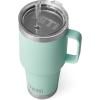 imageYETI Rambler 35 oz Straw Mug Vacuum Insulated Stainless Steel Moon DustSeafoam