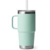 imageYETI Rambler 35 oz Straw Mug Vacuum Insulated Stainless Steel Moon DustSeafoam