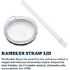 imageYETI Rambler 35 oz Straw Mug Vacuum Insulated Stainless Steel Moon DustTropical Pink
