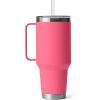imageYETI Rambler 35 oz Straw Mug Vacuum Insulated Stainless Steel Moon DustTropical Pink
