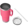 imageYETI Rambler 35 oz Straw Mug Vacuum Insulated Stainless Steel Moon DustTropical Pink