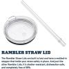 imageYETI Rambler 35 oz Straw Mug Vacuum Insulated Stainless Steel Moon DustTropical Pink