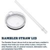 imageYETI Rambler 35 oz Straw Mug Vacuum Insulated Stainless Steel Moon DustUltramarine Violet