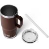 imageYETI Rambler 35 oz Straw Mug Vacuum Insulated Stainless Steel Moon DustWetlands Brown