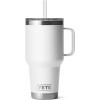 imageYETI Rambler 35 oz Straw Mug Vacuum Insulated Stainless Steel Moon DustWhite