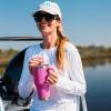 imageYETI Rambler 35 oz Straw Mug Vacuum Insulated Stainless Steel Moon DustWildflower Fuchsia