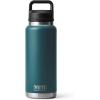 imageYETI Rambler 36 oz Bottle Vacuum Insulated Leakproof Stainless Steel with Chug CapAgave Teal