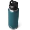 imageYETI Rambler 36 oz Bottle Vacuum Insulated Leakproof Stainless Steel with Chug CapAgave Teal