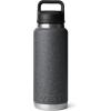 imageYETI Rambler 36 oz Bottle Vacuum Insulated Leakproof Stainless Steel with Chug CapBlack StoneTextured