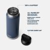 imageYETI Rambler 36 oz Bottle Vacuum Insulated Leakproof Stainless Steel with Chug CapMoon Dust  Textured