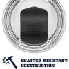 imageYETI Rambler Stackable Pint Vacuum Insulated Stainless Steel with MagSlider LidBlack StoneTextured