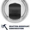 imageYETI Rambler Stackable Pint Vacuum Insulated Stainless Steel with MagSlider LidGrey StoneTextured