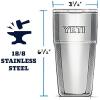 imageYETI Rambler Stackable Pint Vacuum Insulated Stainless Steel with MagSlider LidSharptail Taupe